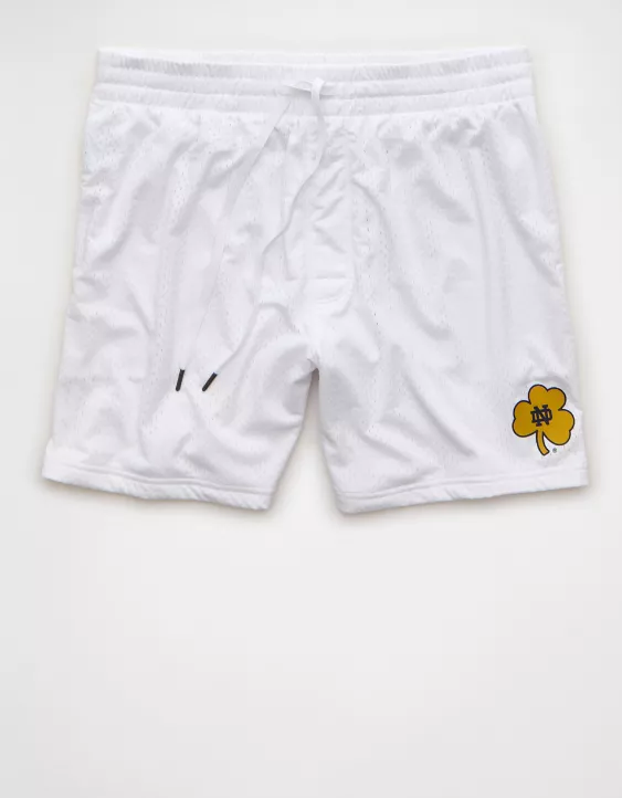 AE Notre Dame Fighting Irish 6" Mesh Lounge Short - Image 3