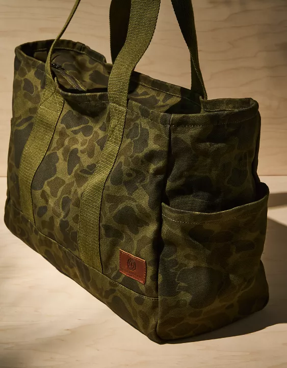AE x Tru Kolors Camo Canvas Tote Bag - Image 4