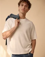 AE Boxy Sueded Jersey T-Shirt