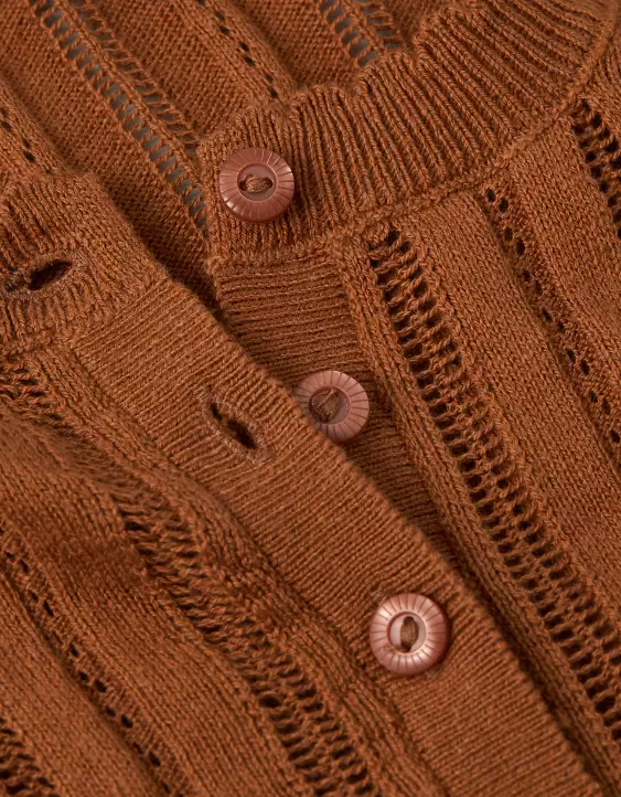 AE Henley Pointelle Sweater T-Shirt - Image 6