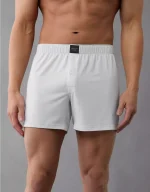 AEO Men's Slim Knit Ultra Soft Boxer Short