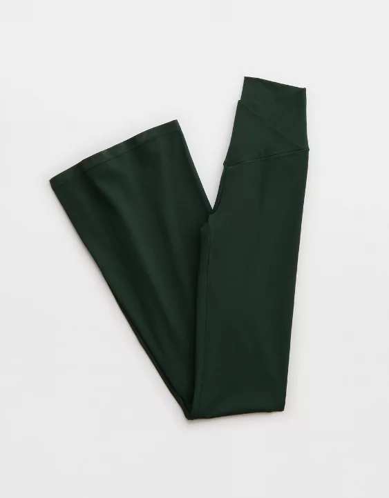 OFFLINE By Aerie Real Me High Waisted Crossover Flare Legging - Image 4