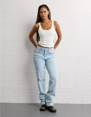 AE Stretch Curvy Straight Jean