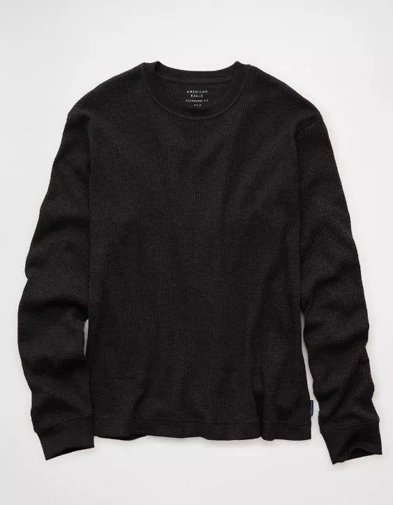 AE Cozy Waffle Thermal T-Shirt - Image 3