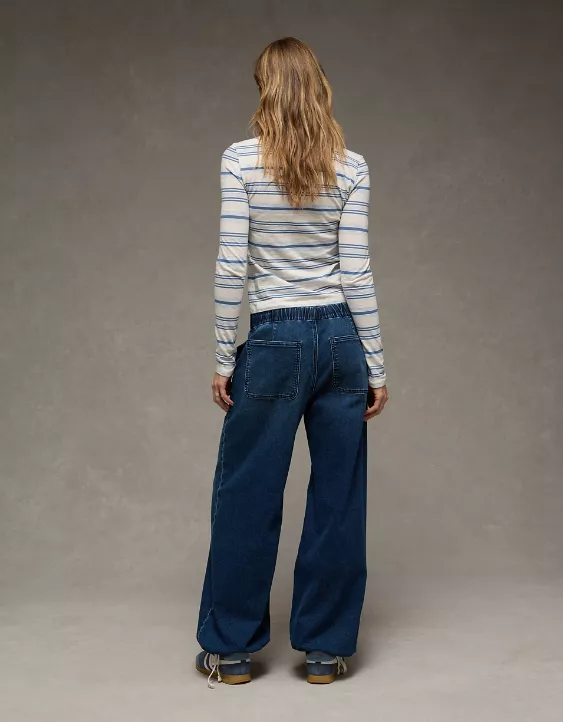 AE Cozy Dreamy Drape Convertible Jogger - Image 2